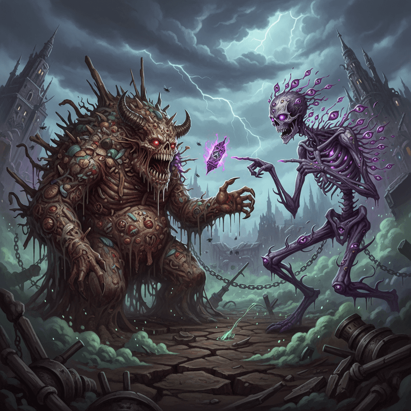 The Legend of Zhong Kui: Chapter Five - Betraying Father's Memory for Power - Zhong Kui artwork