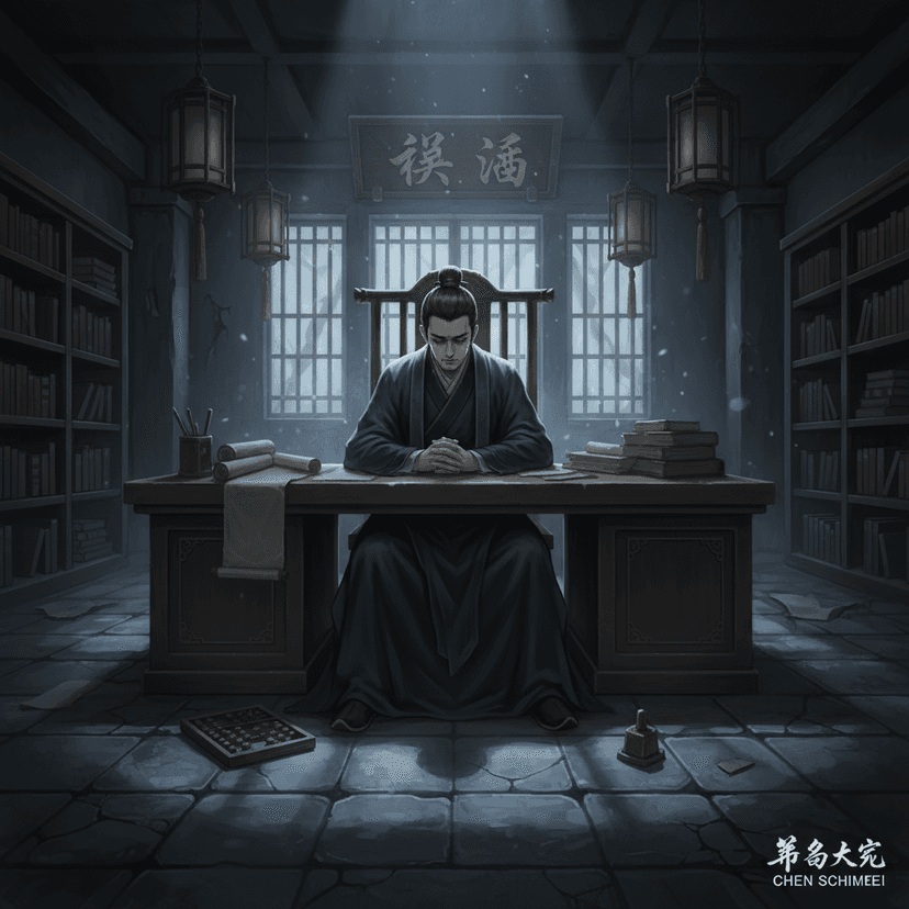 The Legend of Zhong Kui: Chapter Seven - Wine Under the Moon - The Five Ghosts' Trap - Zhong Kui artwork