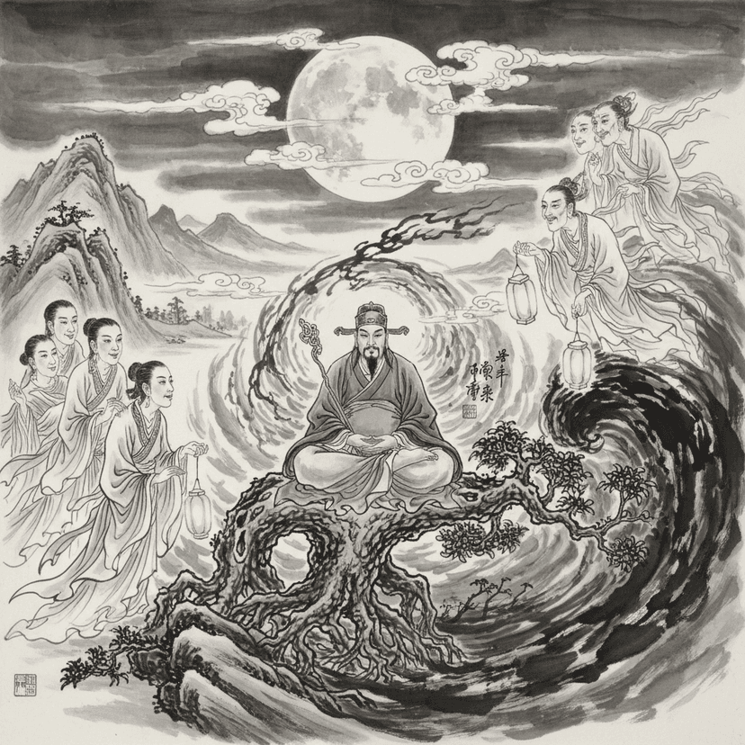 The Pacification of Ghosts - Chapter One: Ten Thousand Souls County - Zhong Kui artwork