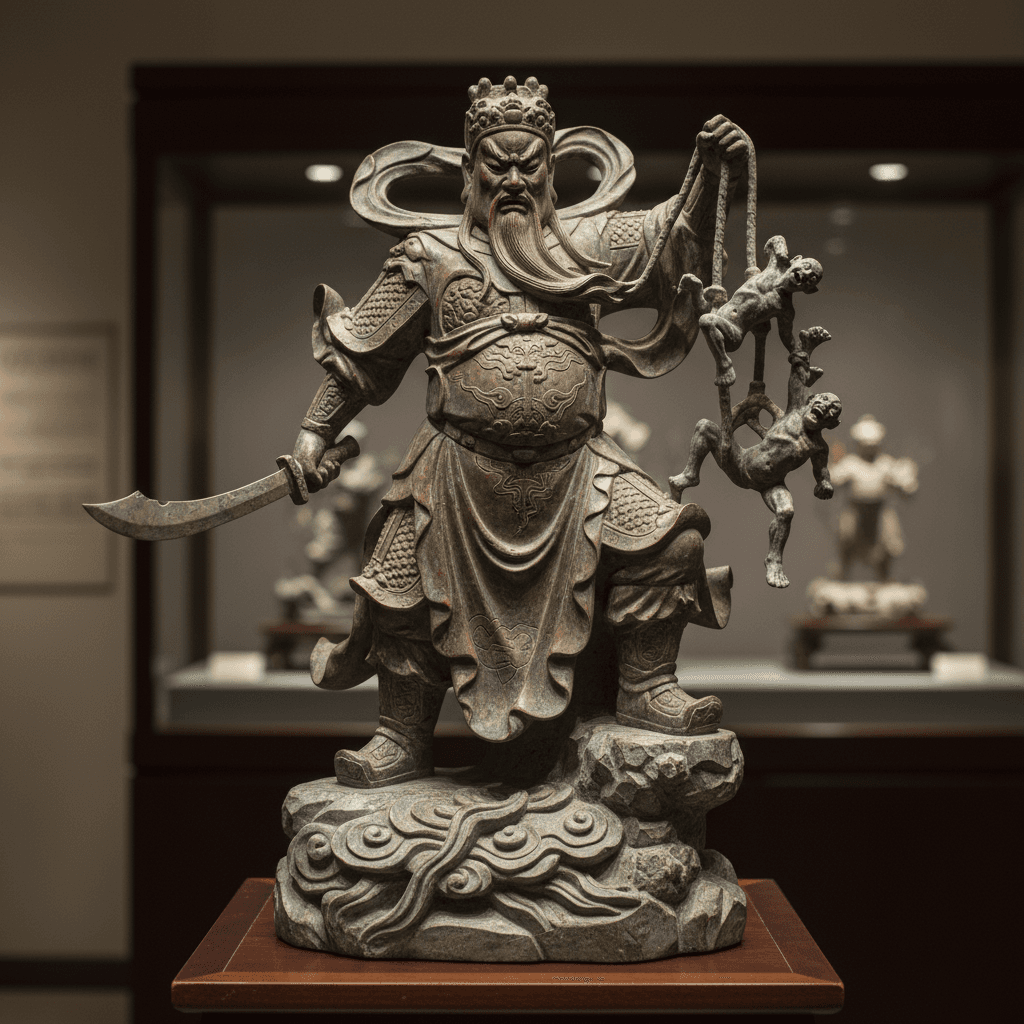Traditional Zhong Kui Sculpture