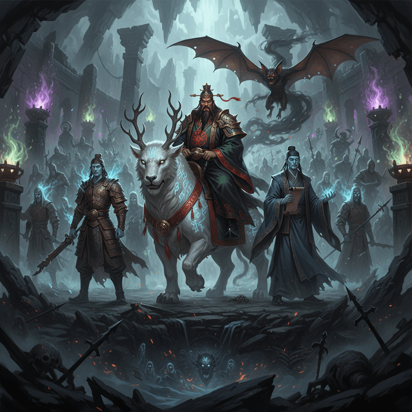 The Legend of Zhong Kui: Chapter Two - The Alliance of the Wronged - Zhong Kui artwork