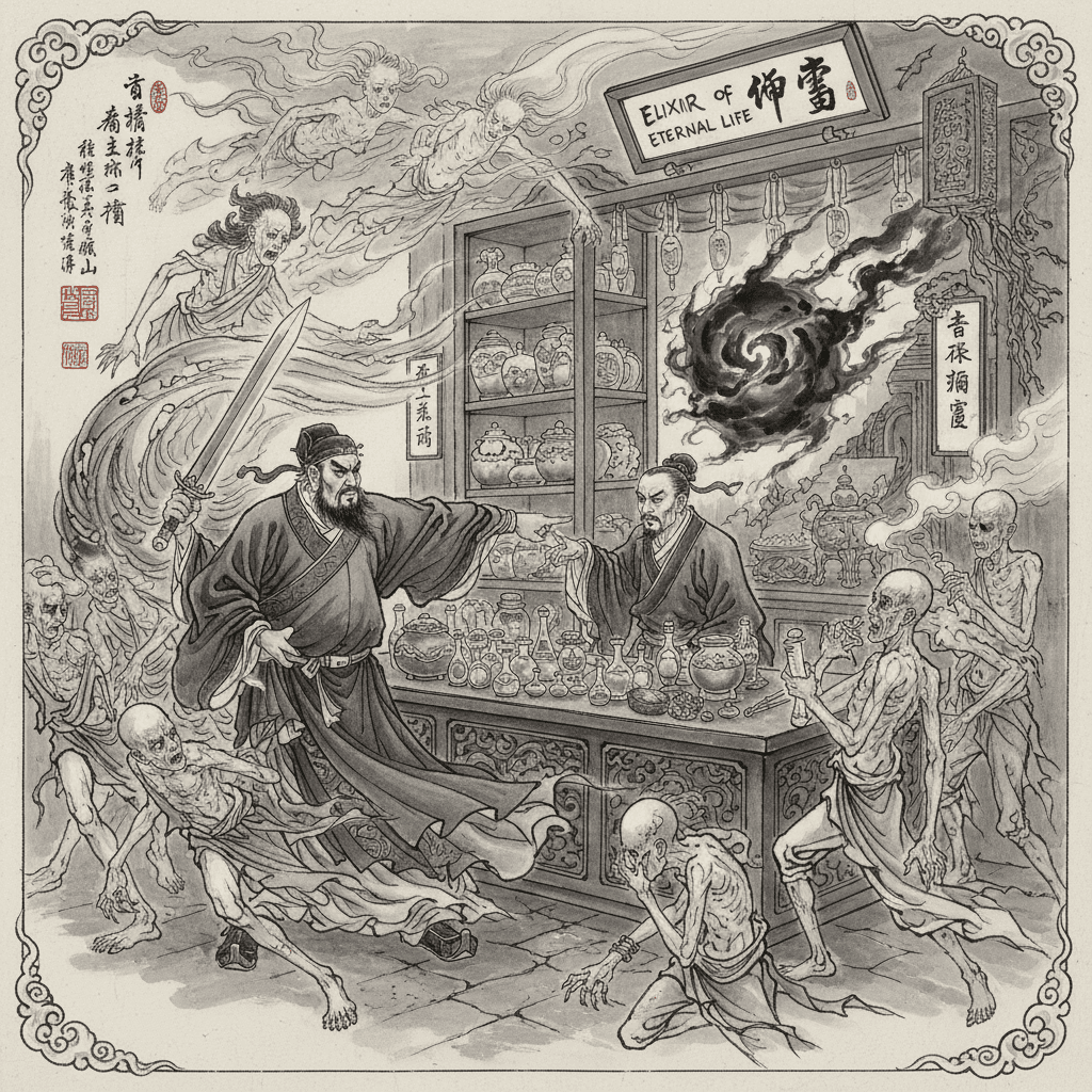 The Pacification of Ghosts - Chapter Three: Jia Zai-xing's Fatal Absolute Life Pills