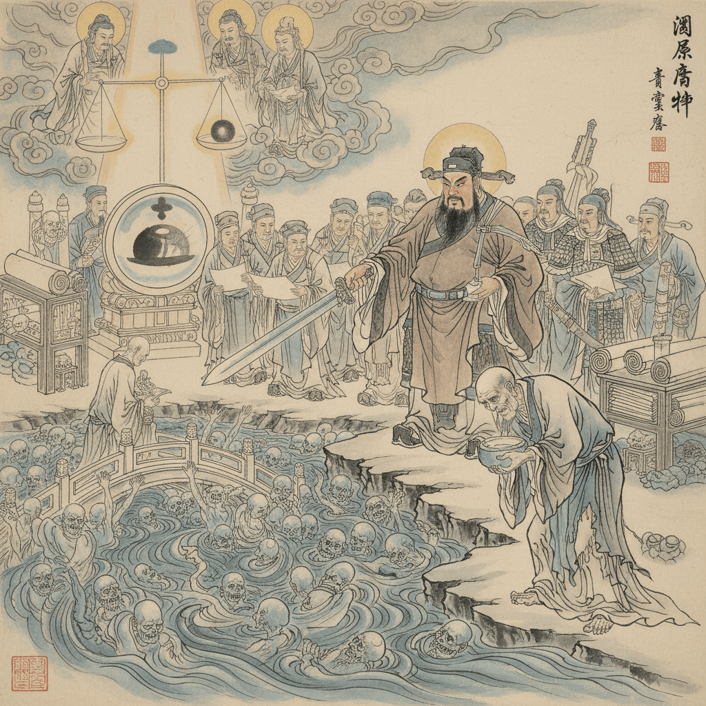 The Pacification of Ghosts - Chapter Eleven: The Down-and-Out Ghost Takes Office at Nai He Pass