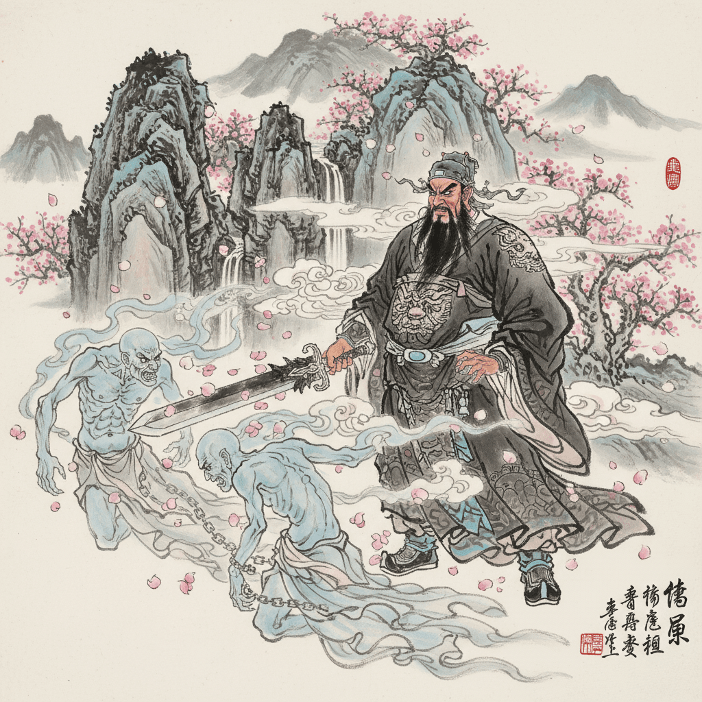 The Pacification of Ghosts - Chapter Nine: Collecting Two Brothers at Peach Blossom Mountain